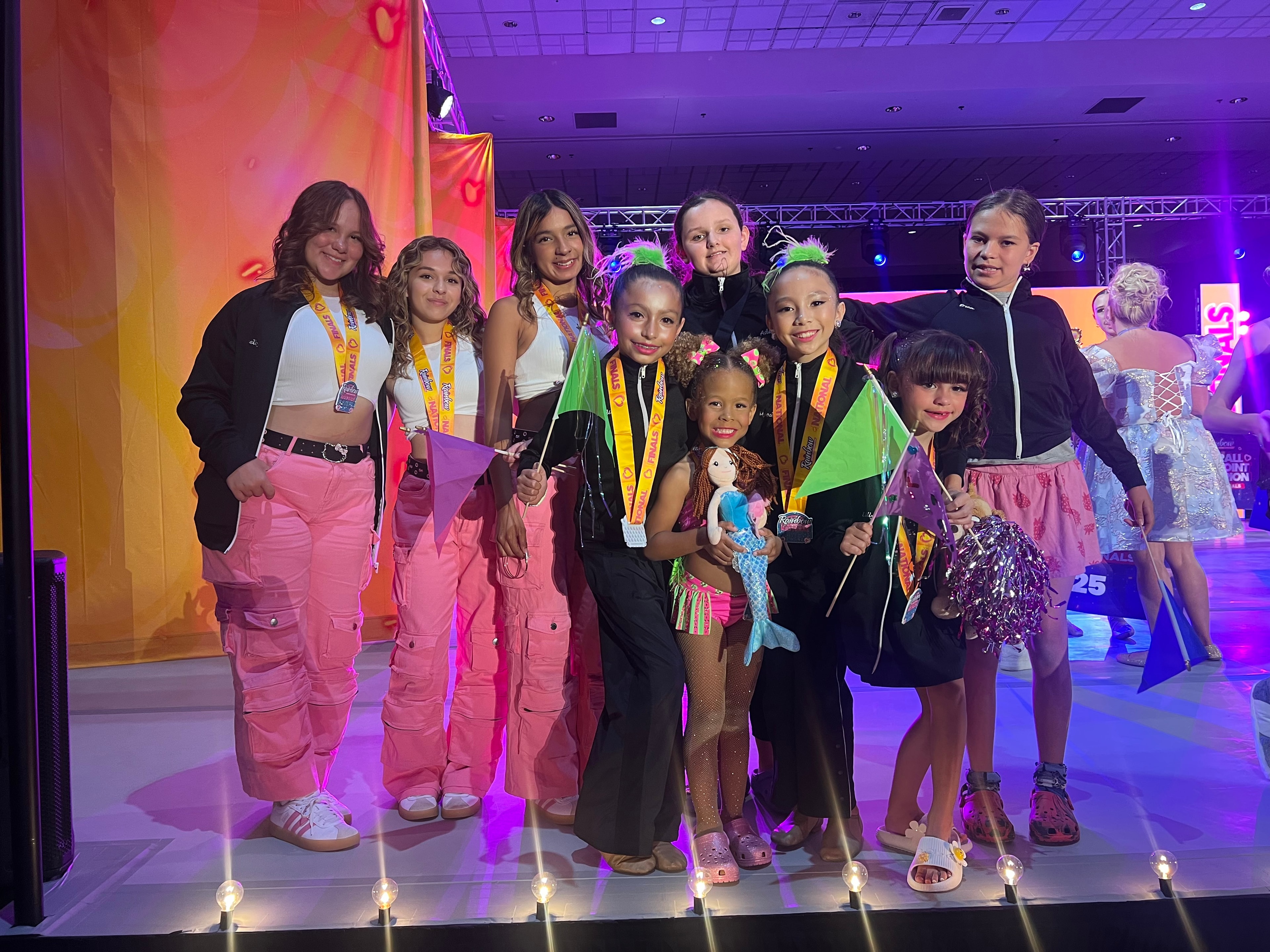 KPAC competition team with medals